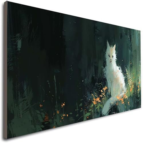 Paint by Numbers for Adults Graffiti numero d'art, Peinture par Numero Enfant Chat Kit Creatif Adulte Apportez des Pinceaux et de la Peinture, pour Decoration Murale Cadeau Femme (100x200cm) 1-D