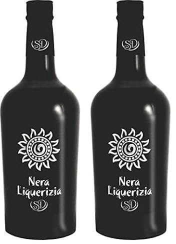 SD Nera Liquerizia S&D Liquore - 700 ml (Confezione da 2)