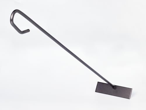 Ascheschieber aus Stahl – Handwerkliches Kaminwerkzeug zum Entfernen von Asche – Ideal für Holzöfen, Kamine & Steinbacköfen
