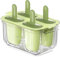 Ice Tray for Freezer Easiest Release Tray Cup 30-40oz Tumbler/Yeti Cup Ice, Silicone with Lid Cocktails, Whiskey, Drinks, Coffee, Easy Release Maker-Green (Green, 18. 62x13. 57x11. 51cm)