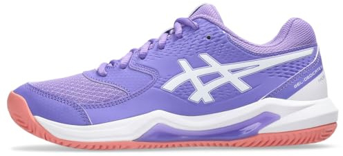 ASICS Damen Gel-Dedicate 8 Padel Sneaker, Amethyst White, 42 EU