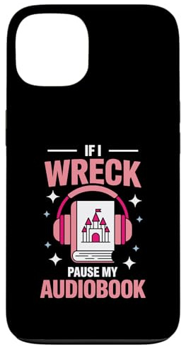 Funny Audiobook Fantasy Equipment Book Nerd Listening Case for iPhone 13