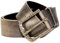 Diesel BIPAC-Gürtel, Leder, braun, Schnalle Sport, braun, 95 cm