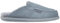 Vanuba Awassi Handmade Herrenhausschuhe, Naturleder, 100% Schafwolle, Warme und Bequeme Hausschuhe, Leder Grau/Grau, 43 EU
