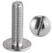 Flachkopfschrauben mit Schlitz M6x30 Edelstahl (20 Stück) Holzschrauben Tellerkopfschrauben FASTON®