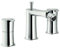 SI98215/1CR RUBINETTO TRADIZIONALE BATTERIA BIDET 3 FORI SCARICO 11/4 NOBILI