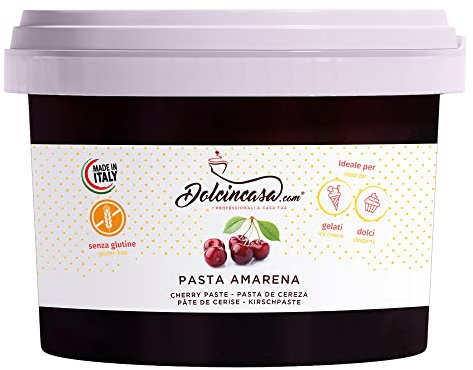Pasta Gelato Amarena 200 Gr ottimo impiego in Gelateria e Pasticceria