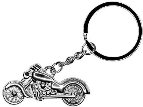 DonJordi Keyring Chopper Biker Metal – Gift Idea Lucky Charm Pendant