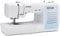 BROTHER FS40s Elektronische Nhmaschine-40 Stiche-Nadelfadensystem-LCD-Display-Auswahltasten-Freier Arm