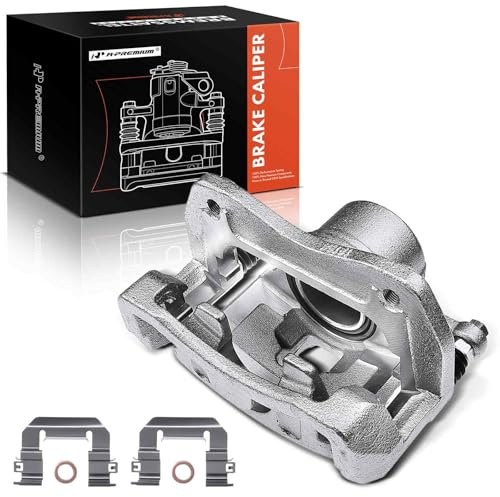 A-Premium Disc Brake Caliper Assembly with Bracket Compatible with Select Hyundai & Kia Models - Tucson 2016-2021, Sportage 2017-2020, 1.6L 2.0L 2.4L - Front Left Driver Side