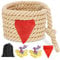 CWLAKON Sports Day Kit Tug of War Rope for Kids Adults, Outdoor Garden Field Day Birthday Party Games, Outside Yard Backyard Lawn Family Reunion Picnic Camping Carnival Game Activities, 18M