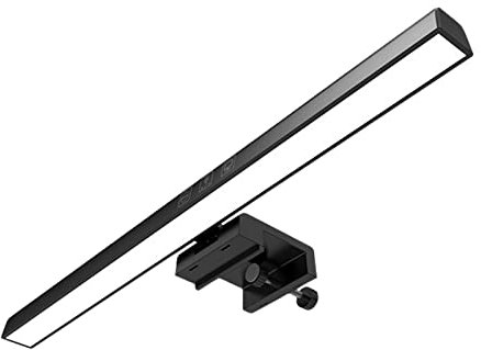 Rosixehird Barre Lumineuse pour écran d'ordinateur, Lampe d'écran d'ordinateur, Bureau Eye Care pour Bureau à Domicile, Lampe Lecture à température Couleur à intensité Variable