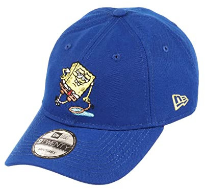 New Era Spongebob Squarepants Spongebob Net Navy 9Twenty Unstructured Strapback Cap - One-Size