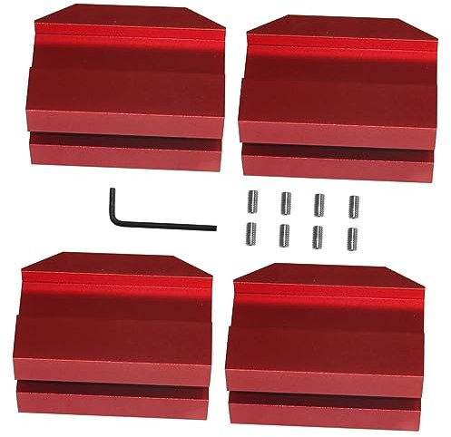 BUGUUYO Schutzboden Jacking Pad Für 16-18 4 Stück Auto Lifting Pad Set Kein Kratzer