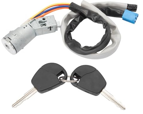 Konuooer -Neiman cerradura de dirección con 2 llaves para Peugeot Partner-Interruptor de inicio de bloqueo de encendido para Citroen Berlingo 4162CF 4162CH