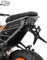 ZIEGER X-Line Kennzeichenhalter Kennzeichenhträger Heckumbau kompatibel mit: KTM 125 | 390 Duke