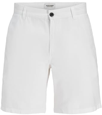 JACK&JONES Herren Jpstace Jjsummer Sn Shorts, White, M
