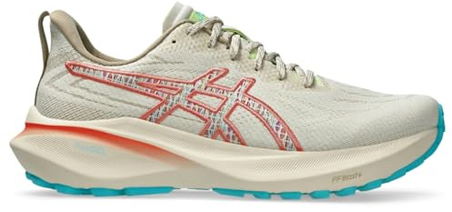 ASICS Women's GT-2000 13 Running Shoes, Nature Bathing/Guava, 42 EU