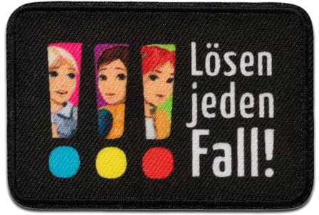 Mono Quick 1811x Die Drei !!! Applikation, Bügelbild, Patch, Aufnäher, Girls Support (18117 - Die Drei !!!)