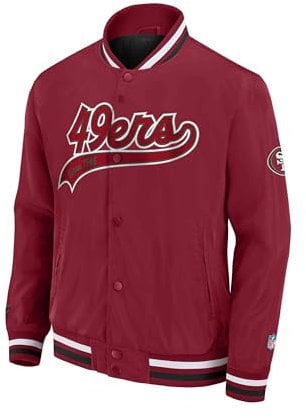 San Francisco 49ers NFL Sateen College Jacke - XL