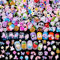 Cute 3D Nail Charms Rabbit Bear Flamingo Frog Dinosaur Candy Cat Penguin Cartoon Mix Jewelry Charms for Nail Art Design DIY Crafts Accessories Decorations (220)