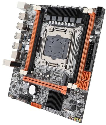 TICFOX ATX - Scheda madre 4 x DDR4 DIMM USB3.0 M.2 NVME Desktop per CPU LGA 2011 V3 V4 I7 58xx 68xx