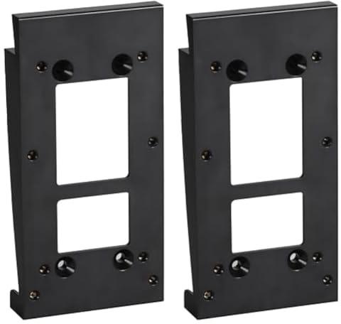 Pqahffowr 2pcs Vinyl Siding Doorbell Mount Vinyl Siding Angle Adjustment Mount for Ring Video Doorbell 2 (2020 Release)//4