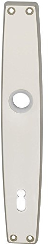 Langschild WG 1000 FAVORIT, BB 90, ohne Hangerl, Alu neusilber eloxiert, 1 Stück | Zubehör Beschläge Türen