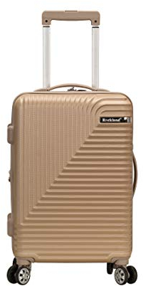 Rockland Star Trail Hartschalen-Koffer mit Drehrad, champagnerfarben (Gold) - F242-CHAMPAGNE