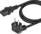 Cavo Alimentazione Tripolare 1.5m Cavo per Alimentatore Pc, C13 Cavo Alimentazion 3 Poli Cavo di Alimentazione Monitor, 10A 250v Cavo per Computer Mixer Audio Tv Stufa Kettle Amplificatore Stampante