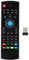 Fernbedienung, Doppelseitig 3D Air Mouse Bewegungserkennung Hochauflösende Fernbedienung 2.4G Wireless Keyboard Mouse für Computer(Black)