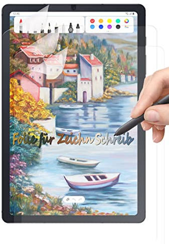 SUEEWE 3 Pack Paper Screen Protector for Samsung Galaxy Tab S6 Lite 2024/2022/2020 10.4 Inch, Matte PET Film for Drawing and Writing like on Paper, Anti Glare