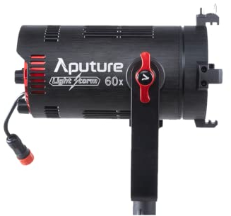 Aputure LS 60x 60W COB Bicolore LED CRI95+ TLCI95+ Jusqu'à 30 000+ Lux @ 1 mètre, Prend en Charge Le Contrôle de l'Application Sidus Link, 9 Effets d'éclairage Intégrés