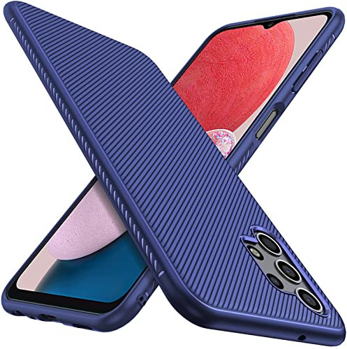 iBetterTEC Coque Compatible avec Samsung Galaxy A13 4G, Coque TPU Housse Silicone Ultra Mince, Anti-Choc Durable, Compatible avec Samsung Galaxy A13 4G Smartphone.Bleu