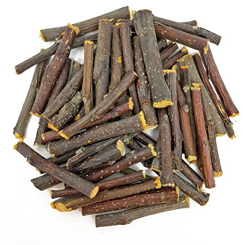 Bunny Bistro Apple Wood Chew Sticks 1kg | Nibble Treat for Rabbits, Guinea Pigs, Degus, Hamsters, 100% Natural Forage Treat, Enrichment for Bunnies, Boredom Busting