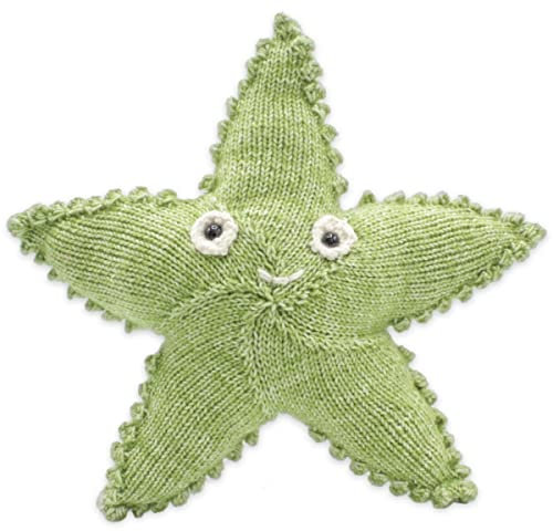 HardiCraft Strickset Amigurumi Sterre Seestern Baumwollgarn mit Füllmaterial, 27cm, HC-41CK10