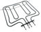 Place4parts Compatible Double Grill Oven Cooker Element for SMEG DUCO8CSS, A4-5, DO81CSS-5, B72MFX5, DO8CBL