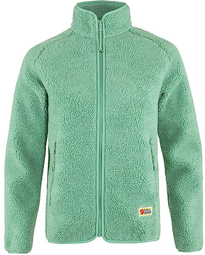 Fjallraven 84789-676 Vardag Pile Fleece W Sweatshirt Damen Aloe Green Größe XXS