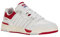 K-Swiss Herren SI-18 Rival Sneaker, Brillantweiß/Rot, 44.5 EU
