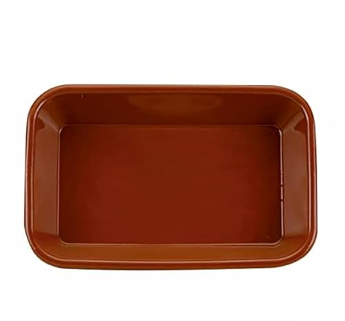 Raimundo Fuente de Cocina Barro cocido Cerámica Marrón (29 x 19 x 6 cm) (4 Unidades)