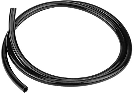Tubo Carburante per Moto Tubo Carburante Universale in Gomma Non Intrecciata Tubo Tubo Olio Benzina Lungo 1 M in Nero per Ogni Appassionato di Moto e Meccanico