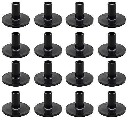 16 Stück Beckenhülle, Trommelbeckenständer Hülsen, Kunststoff Beckenständer Hülsen, Trommel-Becken-Halter-Hülse Beckenhüllen für Trommelbeckenständer, Ersatz für Shelf Drum Kit
