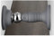 Türstopper, Türstopper, Türkeilstopper, magnetischer Silikon-Türstopper, selbstklebender Edelstahl-Türstopper, nicht perforiert, Haushaltstürhalter, grau, 2 Stück Keil (Farbe: Grau) (Farbe: Gri