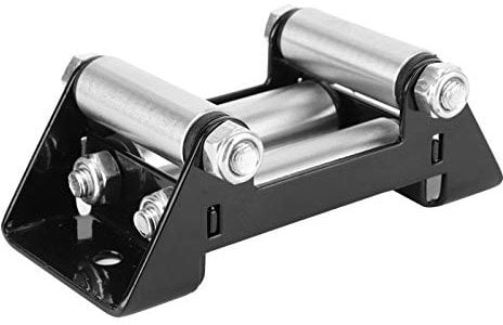 Aramox Seilführung Winde 125 Mm/5 Zoll Lochabstand, Universelle Seilführung für Seilwinden, Führungsrolle für Seilwinde, Schützt das Kabel 160 x 70 x 60 mm