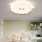 Phtlampes LED Kinder Deckenlampe Dimmbar Und Farbtemperatur Stufenlos Einstellbar 3000-6000k Weiß Deckenlampen Schlafzimmer Lamm Deckenleuchte Mit Fernbedienung Für Schlafzimmer Mädchenzimmer Babyzimm