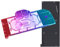 Copper GPU Water Cooling Block GPU Waterblock for Sapphire Redeon RX 7900 XTX Nitro+，for Sapphire Pulse AMD Radeon 7900 XTX 24G,for Sapphire Radeon RX 7900 XT Pulse