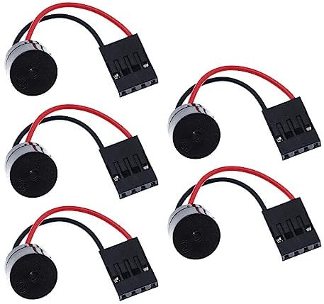 HENANX 5Pieces/set Plug Speaker For PC Internal Computer Motherboard Mainboard Case Board Alarm
