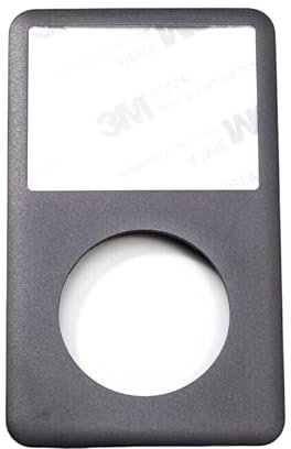 Ersatz-Frontplatte für Apple iPod Classic 6. / 7. Generation, 80 GB, 120 GB, 160 GB, Grau