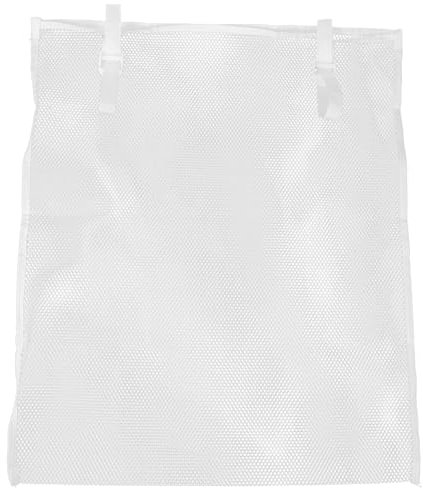 Beatifufu Aufbewahrungstasche Wandhängend Mesh Organizer Für Windeln Spielzeug Und Kleidung Praktischer Hängebeutel Für Kinderzimmer Weiß