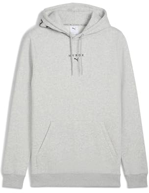 PUMA X Hyrox Heavyweight Hoodie L Grey
